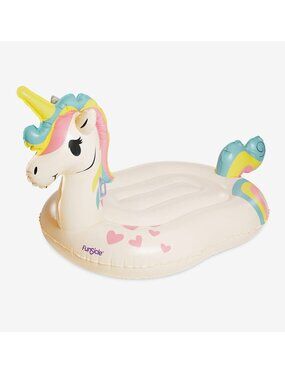 Large Inflatable Rainbow Unicorn Pool Float